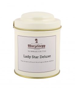Wurzelsepp Schwarzer Tee Lady Star Deluxe Dose