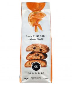 Deseo Cantuccini mit kandierten Orangen Packung Wurzelsepp v8252 051 14