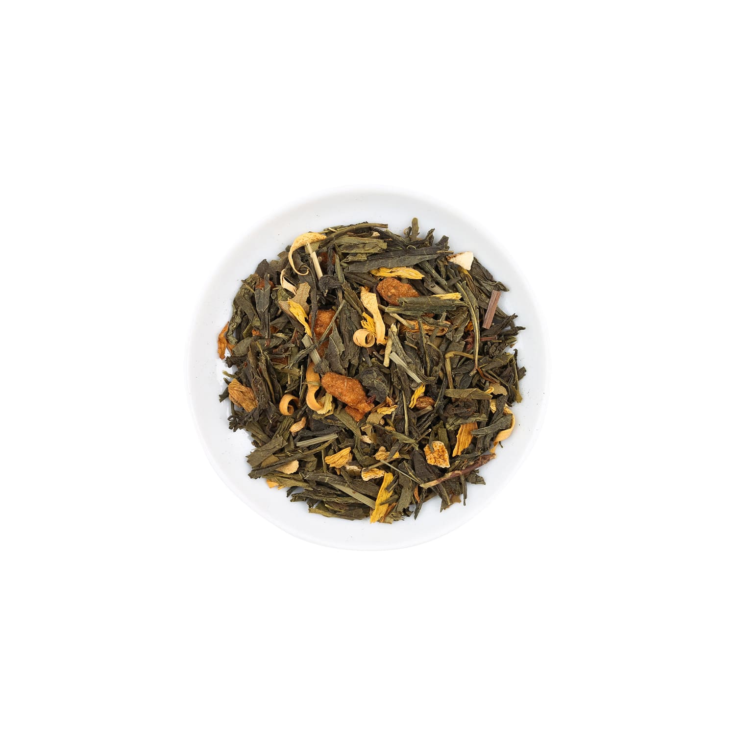 Sencha Orange Ingwer | Grüner Tee | Kräuterhaus Wurzelsepp Nürnberg