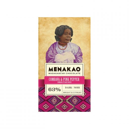 Menakao Dunkle Schokolade mit Combava & rosa Pfeffer Wurzelsepp 5745