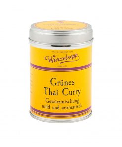 Wurzelsepp Gewuerz Gruenes Thai Curry Gewuerzmischung Dose